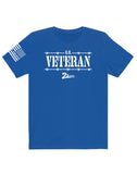 White Design "U.S. Veteran" Jersey Short Sleeve