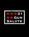 21 Gun Salute "Stars" Vinyl Decal