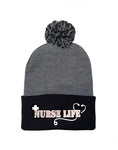 Healthcare Reflective Pom-Pom Beanie