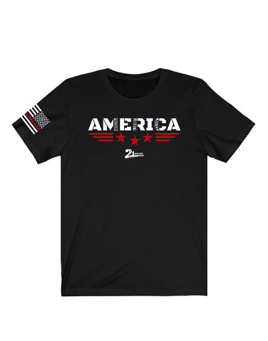 "America" Jersey Short Sleeve