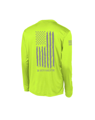 Reflective-Long Sleeve Performance Shirt