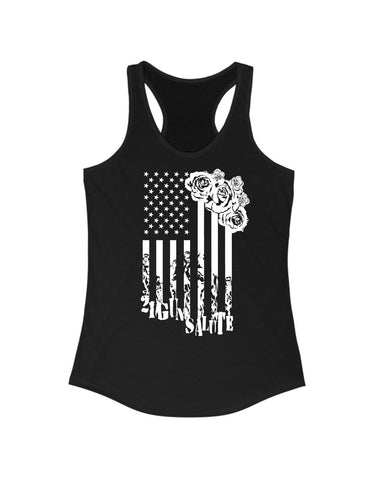 "Roses" Racerback Tank